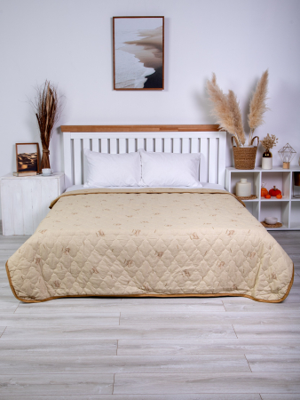 Одеяло-покрывало "Овечья шерсть" поплин 150 гр/м2