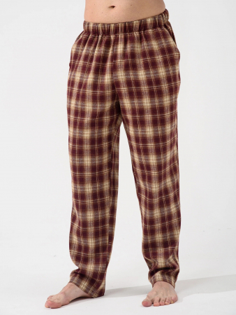 Мужская пижама "Счастливый билет" 2434-К/Ф / Бордовый