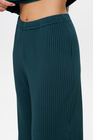 Женская пижама с брюками 2216 / Изумрудный