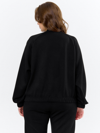 Женский бомбер Нео-1 БО-004 / чёрный