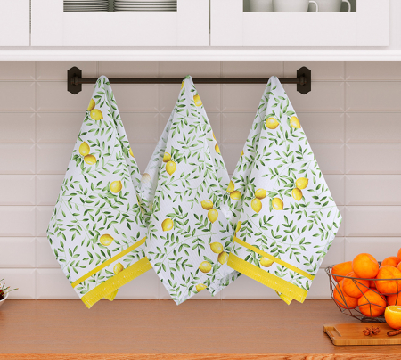 Полотенце вафельное кухонное / Дары 1