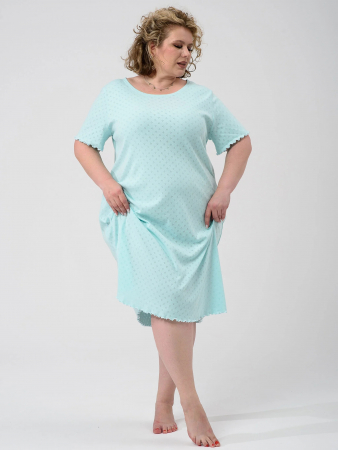 Женская сорочка "Шарм" 2433-Рн / Ментол