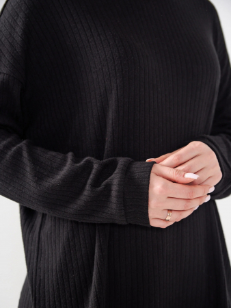 Женский костюм "Ангора" 2412-Л / Черный