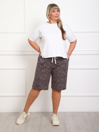 Женские шорты Ранчо / коричневый