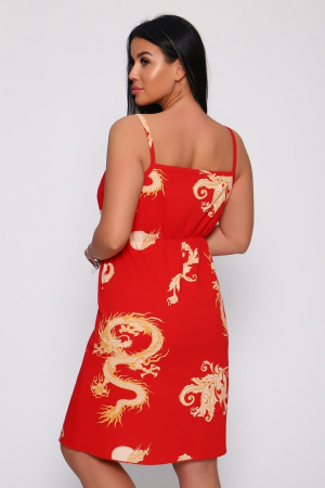 Женская сорочка Мемуары гейши 730 / Красный