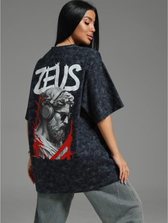 Женская футболка Ирбис / Графит варенка