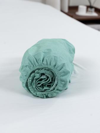 Постельное белье поплин Иваново (без пододеяльника) / Мята