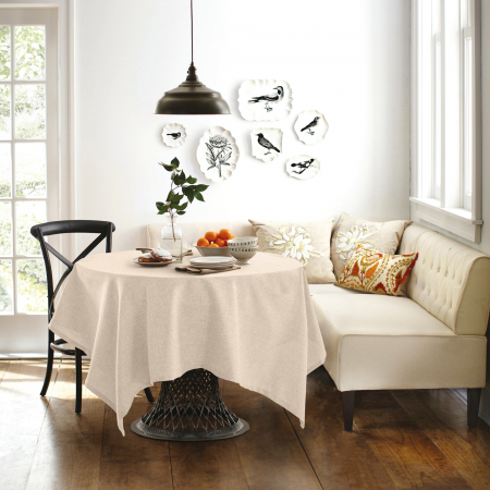 Скатерть рогожка "Волшебная Ночь" / Жемчуг (упаковка 2)