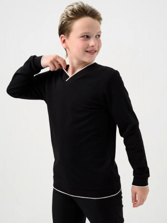Детская толстовка "Гимназист" / Черный