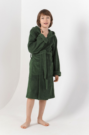 Халат для мальчика Комфорт-2 / Зеленый