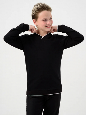 Детская толстовка "Гимназист" / Черный