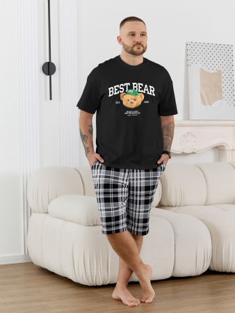 Мужской костюм Мишель-7 / чёрный