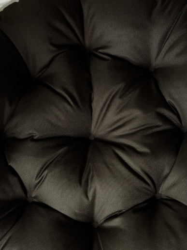 Круглая подушка для подвесных качелей (оксфорд) / Черный