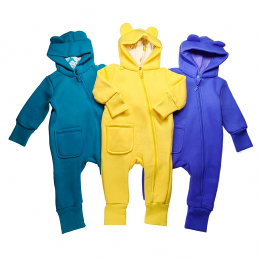 Детский комбинезон открытая ножка футер КМБ_бзУ_ОН_ФП