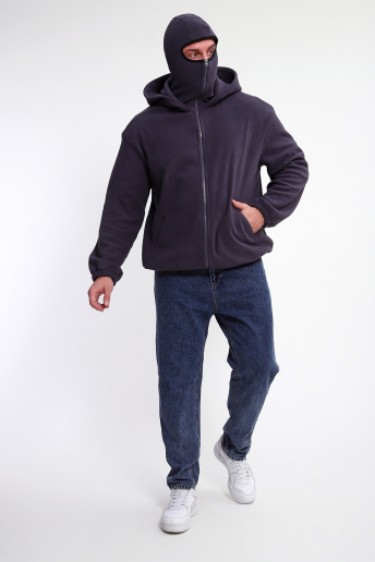 Мужское худи 36992 / серый