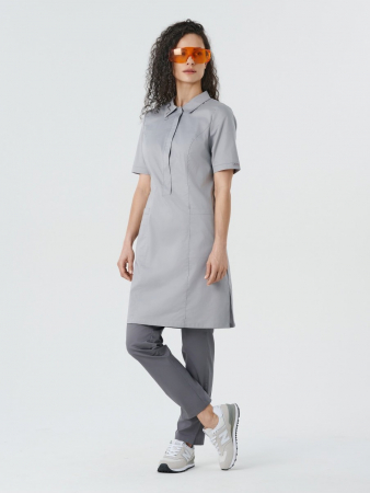 Платье медицинское женское 235.0 / Серый