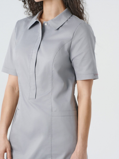 Платье медицинское женское 235.0 / Серый