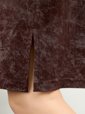 Женская туника Миэла-1 / шоколадный