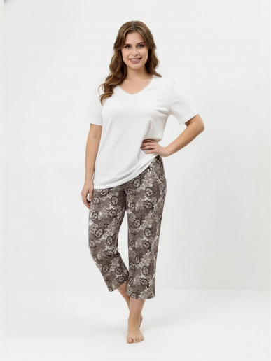 Женская пижама Луна-1 / молочный