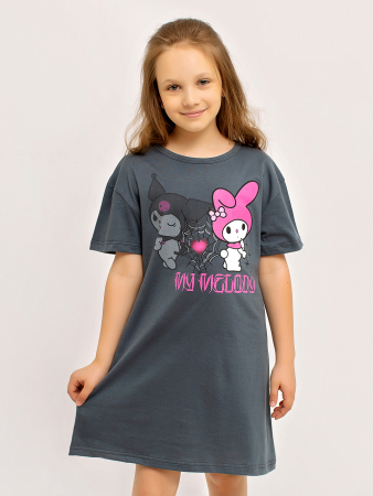 Платье детское "Милашка" арт. дк335 / серый