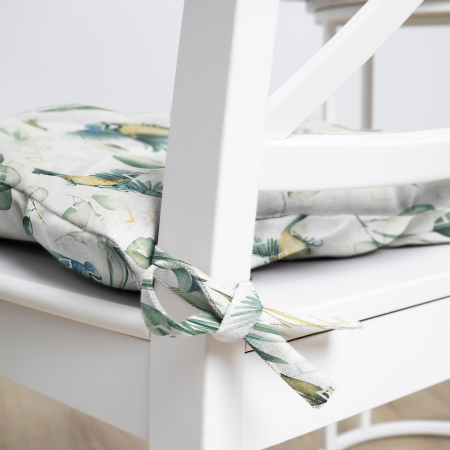 Подушка для стула "Verossa" с тафтингом 40/40 Тиволи