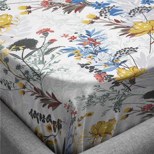 Простыня "Волшебная Ночь" на резинке 140x200 / Оазис