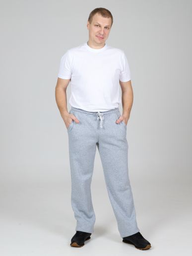 Мужские брюки БФ-67 / Серый меланж