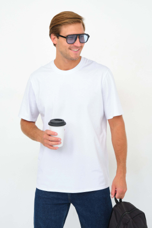Мужская футболка 1814 / Белый